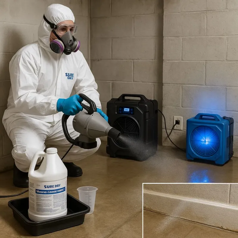 Sanitization and Odor Removal process in South Weber, UT